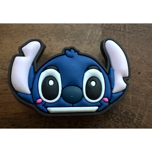 Stitch Disney Lilo Face Shoe Charms Single Characters Fits Crocs - Picture 1 of 2